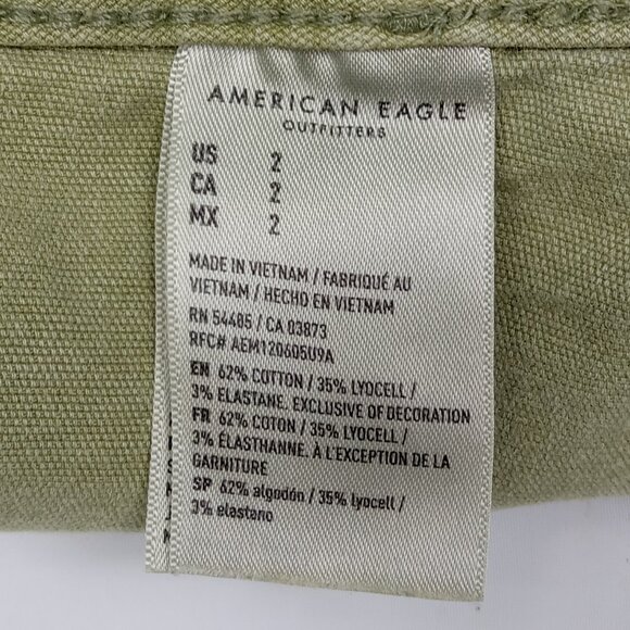 American Eagle Highest Rise 90's Boyfriend Short Stretch Size 2 - Picture 8 of 8